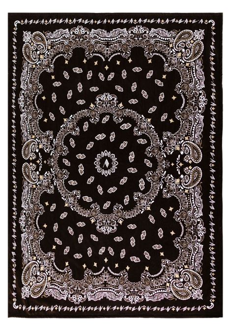 Brown bandana-print towel The Attico - women THE ATTICO | SPEWOTH08XXX02825